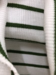 Green Stripes Long Sleeves T-shirt