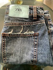 ✨ ZARA Denim Midi Skirt – Stylish &amp; Trendy Wardrob