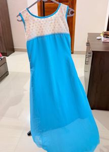 Cute Blue Party Dress