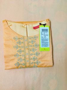 Vishudha Light Peach Kurti (New kurti)