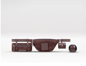 Suede Fanny Pack Set