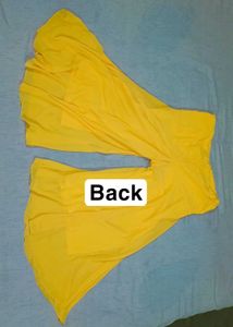 Vibrant Yellow Sharara Set with Dupatta