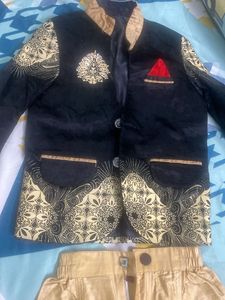 Stylish Black Kurta Set for Boys