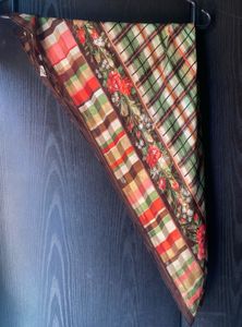 Pink Floral Scarf
