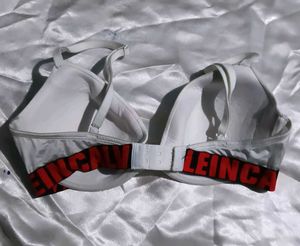 White Padded Bra with Red