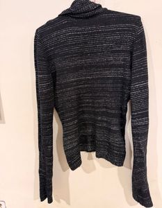 Sparkly Turtleneck winter Top