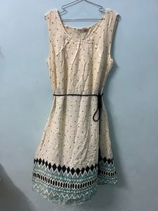 Off White Tunic Dress