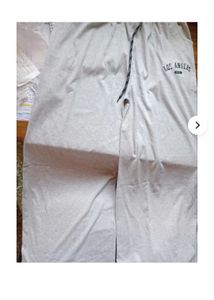 Comfortable Grey Wide Leg Sweatpants