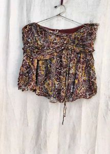 13249. Boho Smocked Skirt