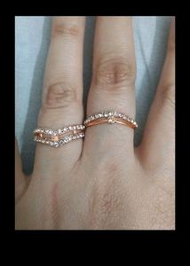 3 Rose Gold  Polish Rings