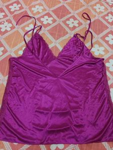 Lacy Purple Nightdress