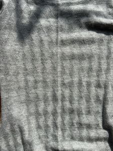 Gray Knit Pullover Sweater