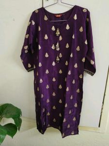 banarsi silk Kurta with linning
