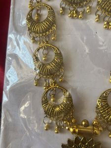 Ganesha Pendant Necklace &amp; Earrings Set