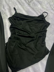 Black 3-Piece Co-ord Set 32-34-36