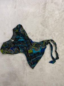 Bohemian Paisley Print Blouse