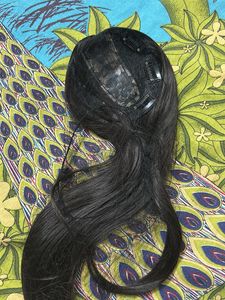 Amazing Middle Partition Dark Brown Hair Patch