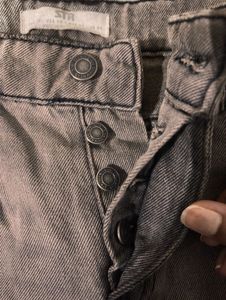 Wide Leg Denim Jeans