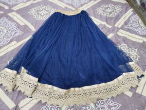Navy Blue Lehenga Set