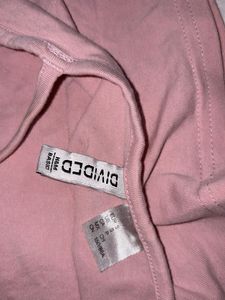 Pink Cropped Tank Top