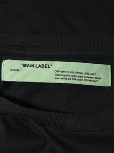 Off-White Graphic Black T-Shirt Men’s