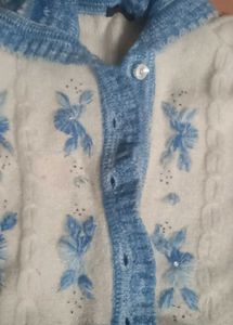 Floral Embroidered Cardigan