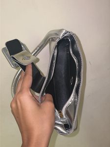 Chic Metallic Shoulder Bag