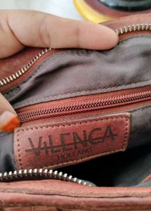 Woven Leather Crossbody Bag