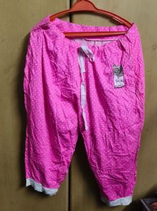 Cute Pink Polka Dot Capris