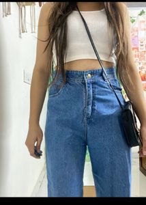 High Waist Wide Leg Jeans