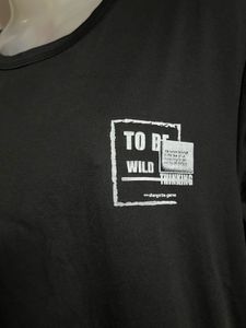 Men's Black Cycling Graphic T-Shirt