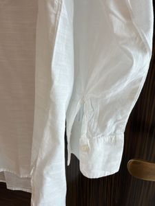 Classic White Button-Up Shirt check deta
