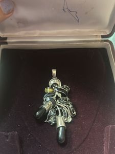 oxidised Earrings&amp; pendant combo