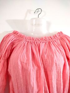 Pink Off Shoulder Tops (Women's)