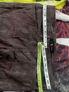 Brown Suede Pants
