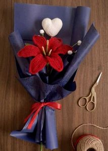Handmade Crochet Flower Bouquet
