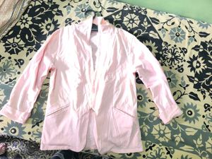 Casual Open Front Jacket