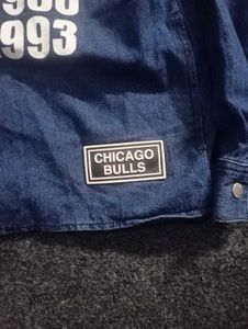 Vintage Chicago Bulls Denim Shirt
