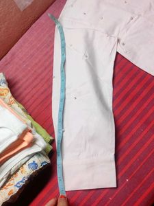 pink Embellished Button-Down Shirt
