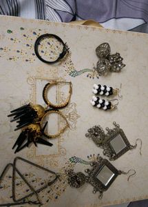 Assorted Fashion Earrings Collection