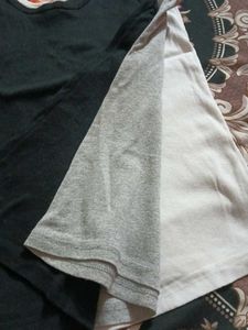Comfortable Black Tank Top set for 3