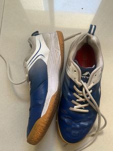 NIVIA Blue Badminton Court Shoes