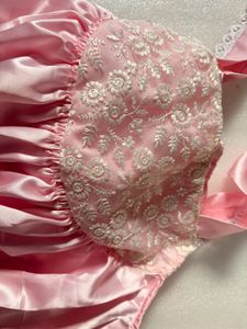 Satin Dress Set