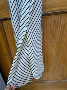 Stripped Slit Dress 🌚