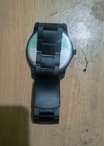 Fastrack Black Metal Watch