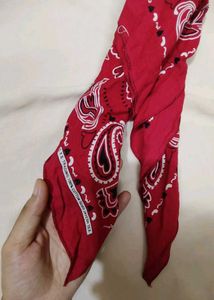 ✨Red Paisley Bandana🧣✨No Swap