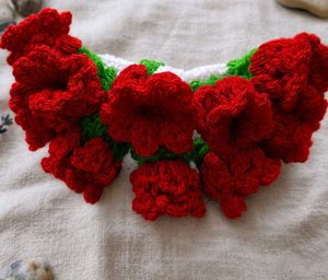 🌸Handmade Floral Scrunchie✨