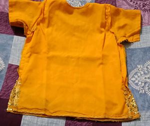 Beautiful Yellow (gold) Lehenga Choli Set