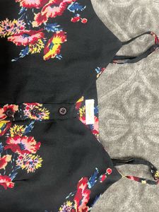 Floral Tie-Up Top