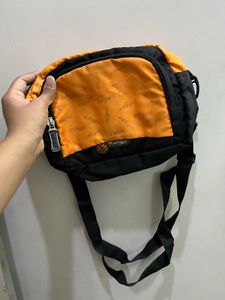 Orange &amp; Black Waist Bag